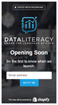 Mobile Screenshot of dataliteracy.com