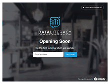 Tablet Screenshot of dataliteracy.com
